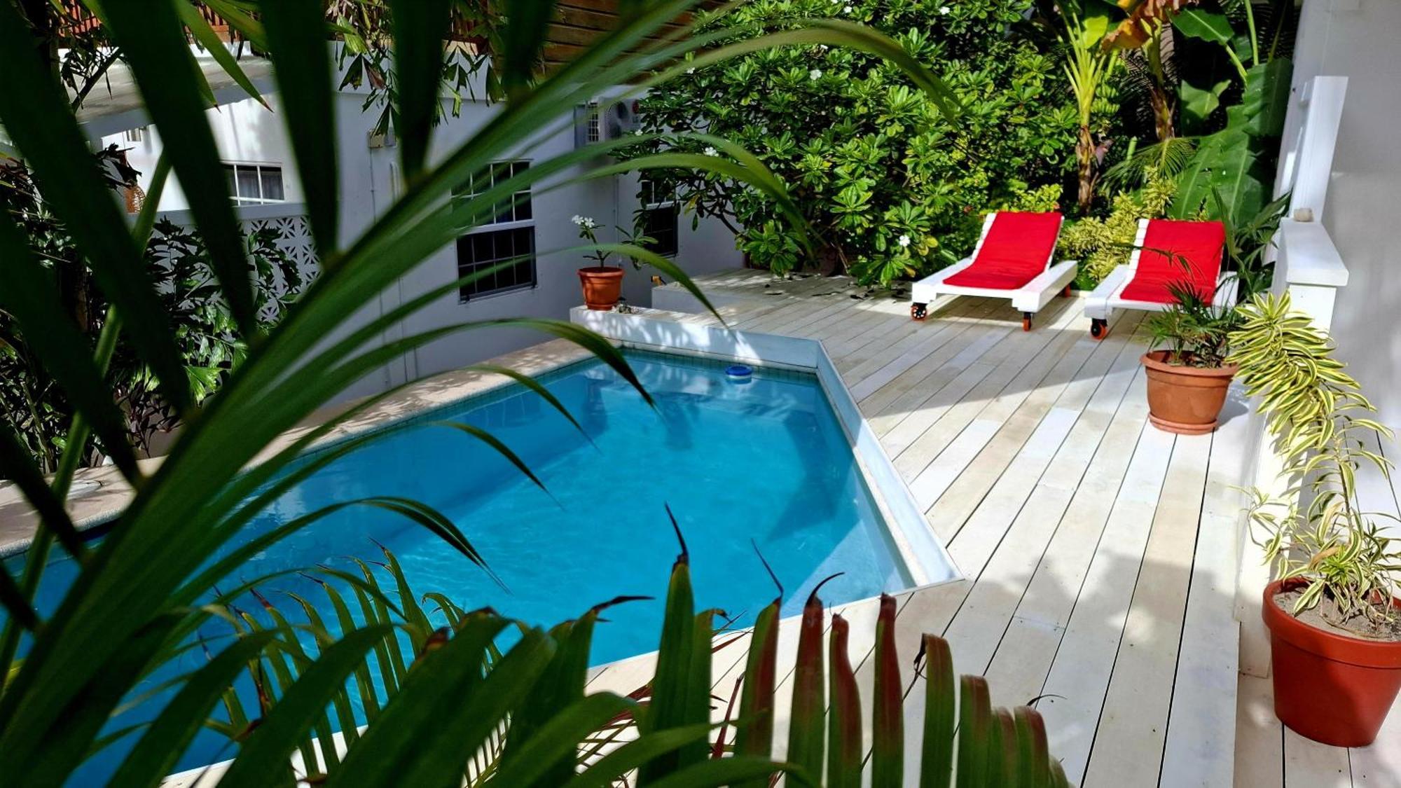 Amanda'S Place Green Studio - Pool And Tropical Garden Caye Caulker Exterior photo