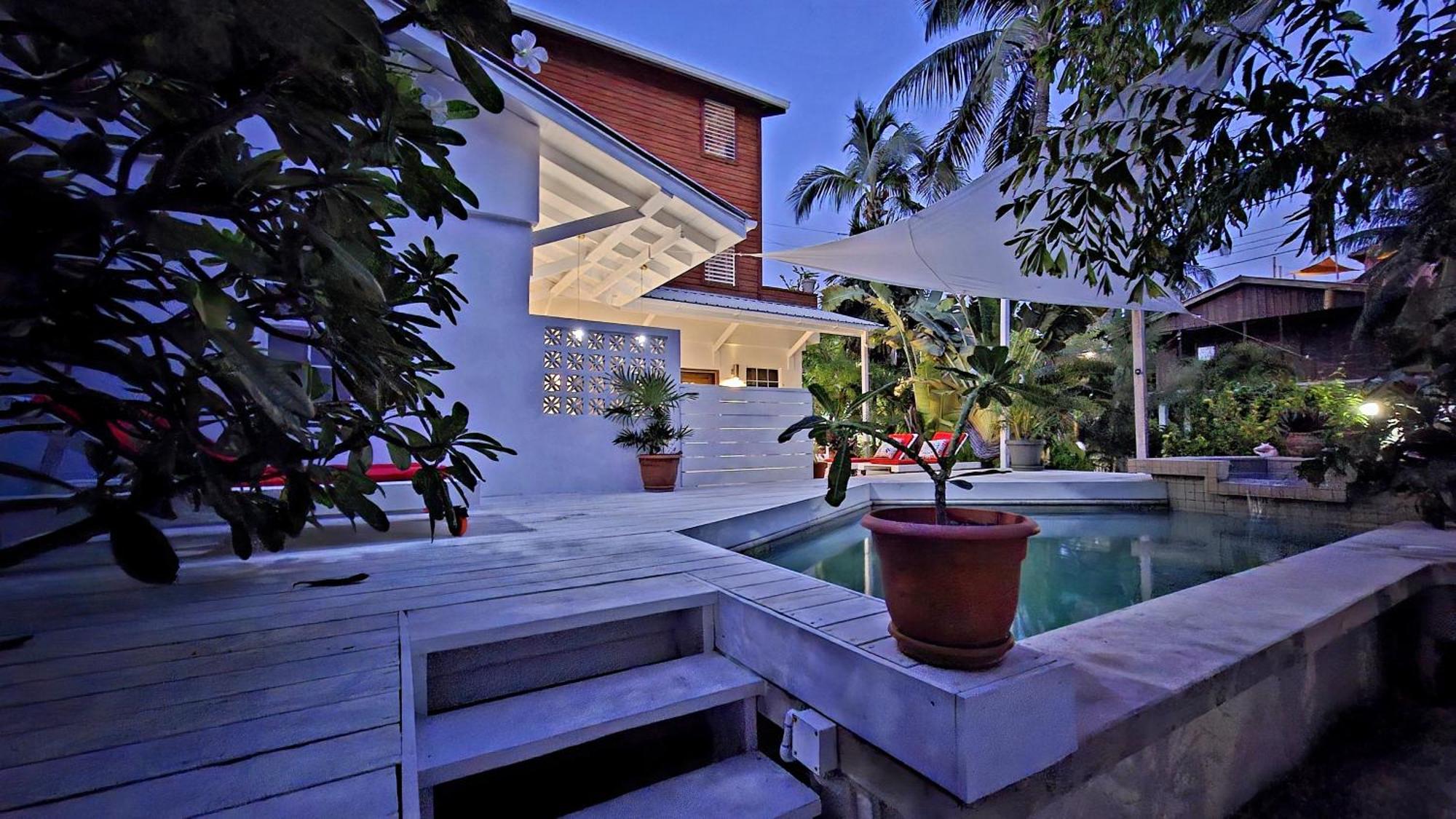 Amanda'S Place Green Studio - Pool And Tropical Garden Caye Caulker Exterior photo